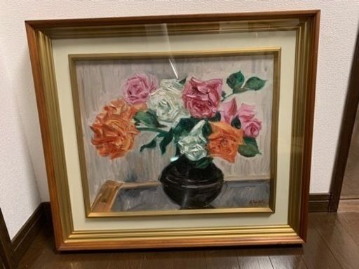 佐々木英夫の油彩です