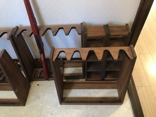 wood workガンスタンド