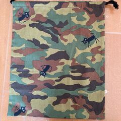ハンドメイドの体操着入れ