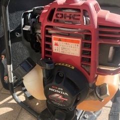 売れました、エンジン、草刈機リュック型の画像