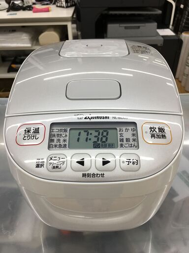 ★ジモティ割あり★ ZOJIRUSI　象印 炊飯器 NL-BD05  22年製 動作確認／クリーニング済み SJ4788