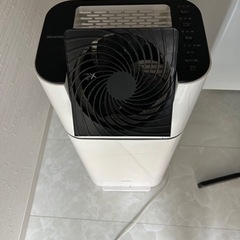アイリスオーヤマ サーキュレーター衣類乾燥除湿機 IJD-I50-Wの画像