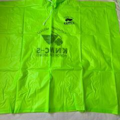 雨具　カッパ　FREE SIZE 　緑色