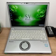 DVDモデル＞　A07 軽量 Panasonic レッツノート CF-SV7 8GB / SSD256 /i5 office Win11