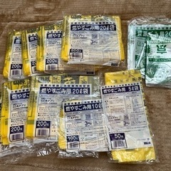 【受け渡し者決定しました】京都市ゴミ袋　燃える　資源ゴミ　