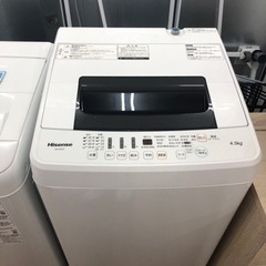 安心の6ヶ月保証！【Hisense(ﾊｲｾﾝｽ)】全自動洗濯機売ります！！