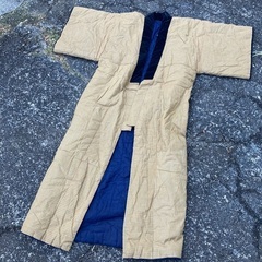 どてら　3点セット　褞袍　丹前　着物　古道具　アンティーク　レト...