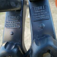 THULEのルーフレール車用ベースキャリア(スクエアバー32×23）2本セット)の画像