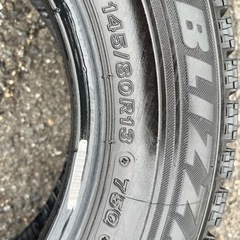 スタッドレス ホイール 145/80R13 13インチの画像