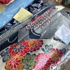 【交渉中】和布ハギレ、反物　全１７種の画像