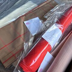 【交渉中】和布ハギレ、反物　全１７種の画像