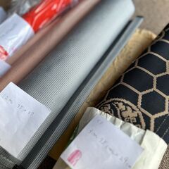 【交渉中】和布ハギレ、反物　全１７種の画像