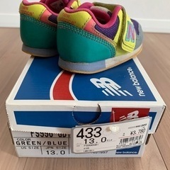 ニューバランス　スニーカーの画像