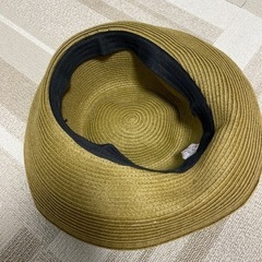 女性用麦わら帽子　差し上げますの画像