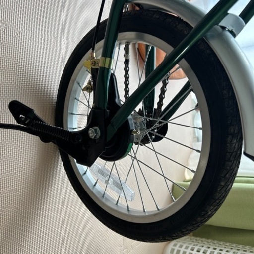 折りたたみの自転車です。