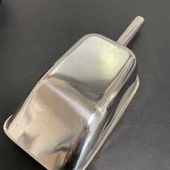 氷スコップ 大 ステンレス製 業務用 中古品の画像