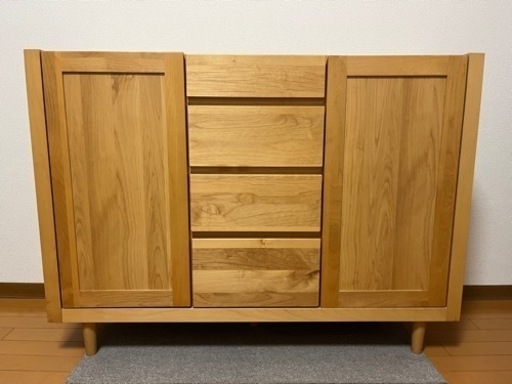 国産家具 リビング収納 サイドボード116cm