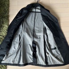 TK MIXPICE トレンチコート黒　ライナー付き　Mサイズの画像