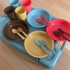 ピクニック食器テーブルセット