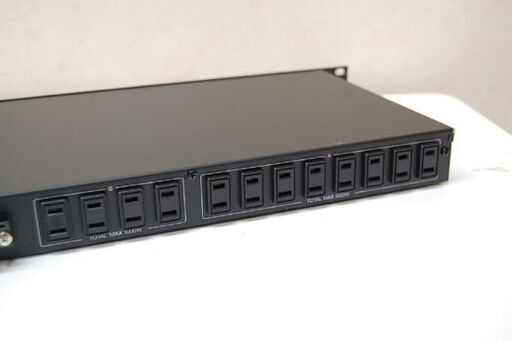 ジャンク扱い TOA 主電源パネル PD-150 AC POWER DISTRIBUTOR 電源分配器 パワーコントローラー 業務用 スタジオ  札幌市 清田区 平岡
