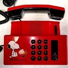 スヌーピー　電話機　箱有り　￥1500の画像