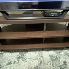 【テレビ台付き】ハイセンス　50インチ4K対応スマートテレビの画像