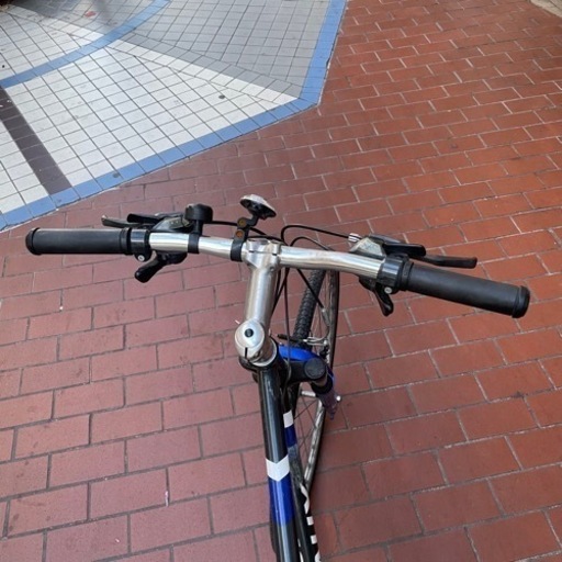 【超お買い得】 サイクルベースあさひ クロスバイク タイヤ新品 700c サスペンション付き