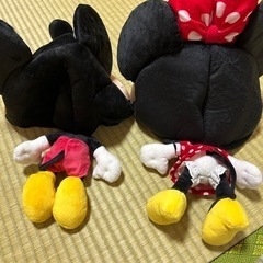 ミッキー⭐︎ミニー帽子！格安2個セット！未使用の画像