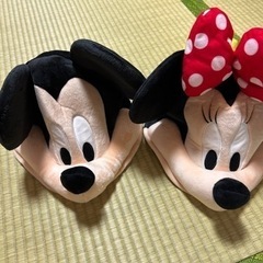 ミッキー⭐︎ミニー帽子！格安2個セット！未使用の画像