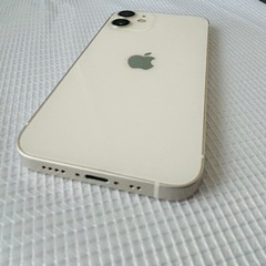 （美品）iPhone12mini 64GB ホワイトの画像