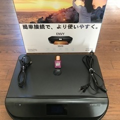 hp 複合機　ENVY 5020 カラーインクカートリッジ付きの画像