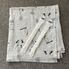 ムーミンベビー　未使用　授乳ケープ洗濯済み未使用