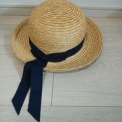 園制帽　夏用Mサイズ　麦わら