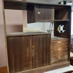 【引取先決まりました！】築100年以上の古民家から入荷 飾り棚 ...