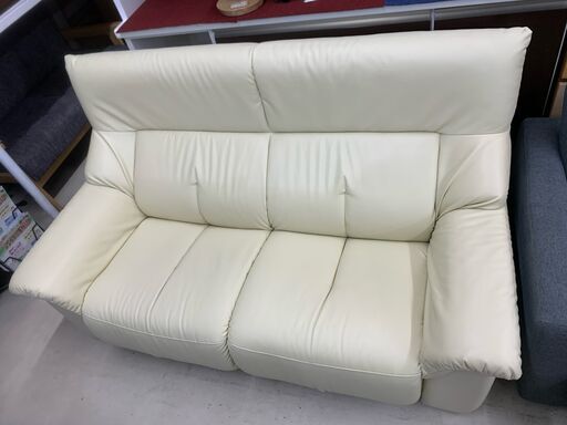 【２人掛けソファ】２人掛けソファ アイボリー　幅165 ケイラック朝霞田島店　GM932
