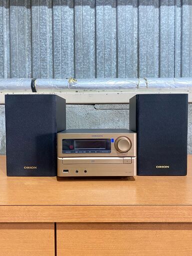 ★ORION★ ドウシシャ CDステレオシステム SMC-160BT 2020年 Bluetooth機能搭載 フルレンジスピーカー オシャレ
