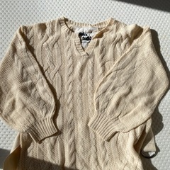 セーターロングワンピースの画像