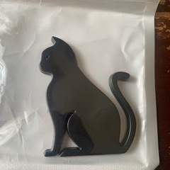 車ステッカー　黒猫
