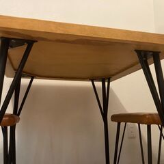 テーブルイスセットの画像