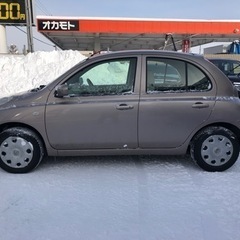 車検長期‼️安心のマーチ4WD‼️ローン自信有ります‼️の画像