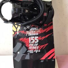スノーボード　ビンディング　セット　メンズ　155cm　27cm　K2　エンデバーの画像