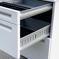 HSJ-0003★美品! 内田洋行 スカエナ 脇デスク 脇机 キャビネットA サイドワゴン デスクワゴン 3段 オフィス の画像