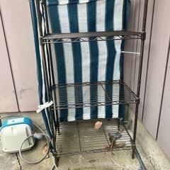 ３段ラック居