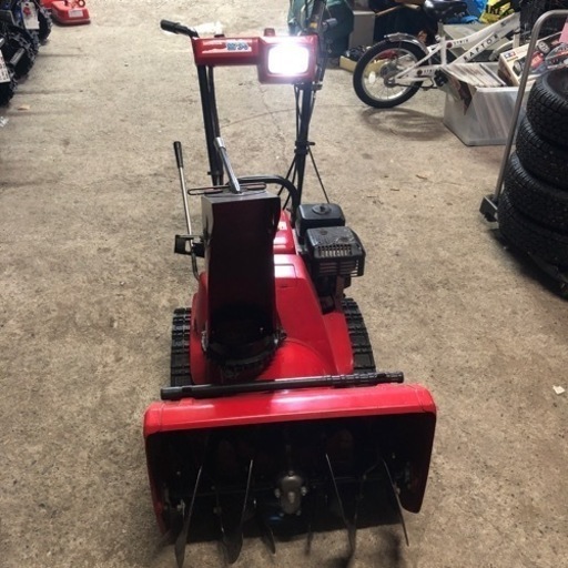 ［ゆec］北海道旭川市直接取引限定 HONDA ホンダ 除雪機 雪丸 HS655 動作品 オイル交換済 バッテリー交換済 整備済 6馬力