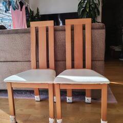 無料！ダイニングチェア２脚の画像