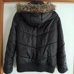 【値下げ！】フード取り外し可能中綿ブルゾン　サイズＬの画像