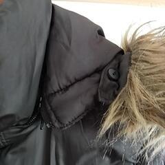 【値下げ！】フード取り外し可能中綿ブルゾン　サイズＬの画像