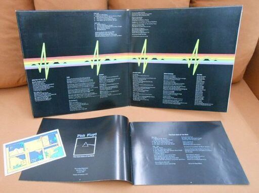 レコード Pink Floyd/ピンクフロイド THE DARK SIDE OF THE MOON EMS-80324 ポスター2枚 