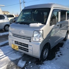 車検長期　H27車　4WD　エブリィ　スクラム　バン　仕事用に　...