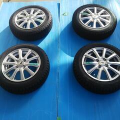 DUNLOP ホイール付き スタッドレスタイヤ4本セット